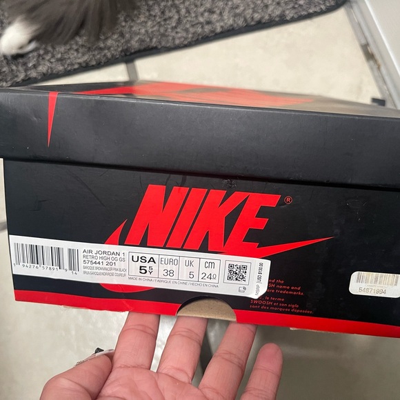 Air Jordan 1 High Biohack Size 5.5 Y - Picture 2 of 4